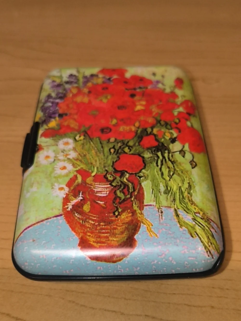 Van Gogh Poppy Vase Armored Wallet